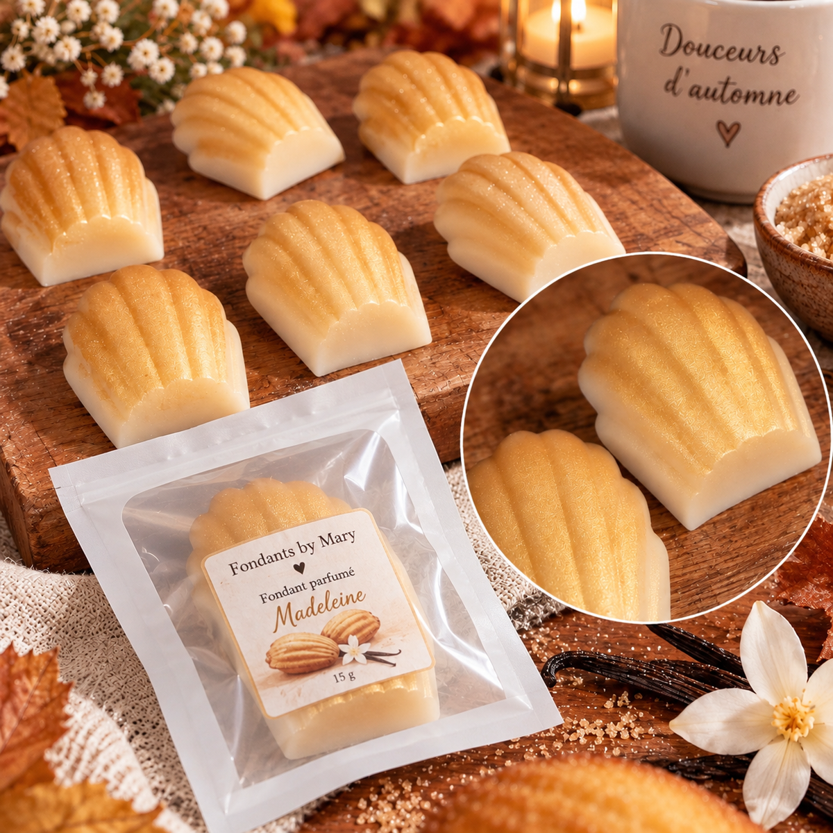 Madeleine parfumée – Madeleine