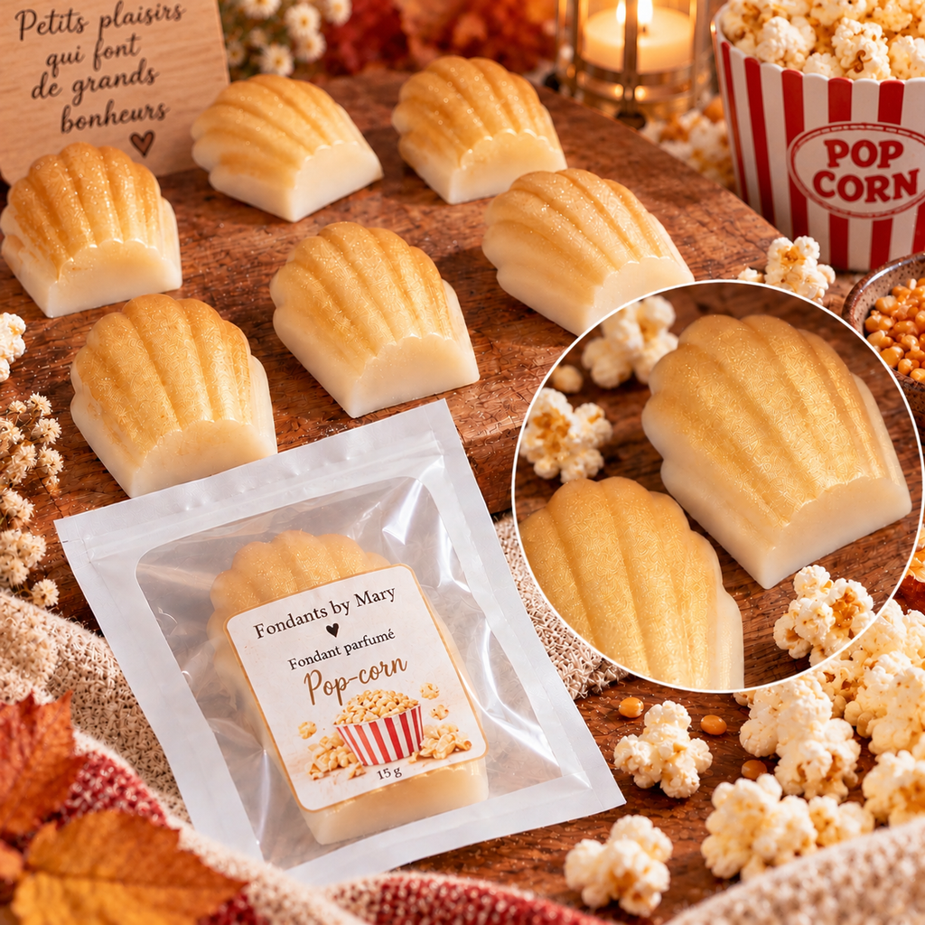 Madeleine parfumée – Popcorn
