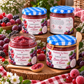 Fondant Crémeux Gourmand – Baies Givrées et Raisin