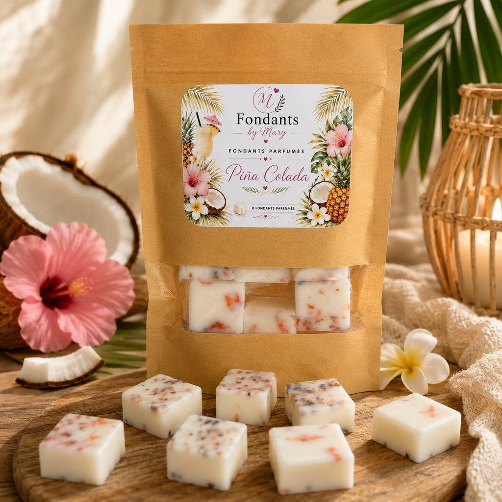 Huit fondants parfumés
Personnalisez votre ambiance parmi nos 10 nouvelles fragrances.