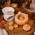 Pot citrouille de fondants parfumés – Choisissez parmi nos 10 fragrances d’Automne.