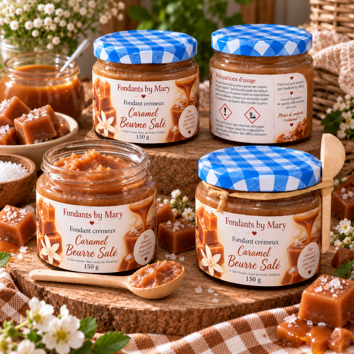 Fondant Crémeux Gourmand – Caramel Beurre Salé