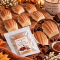 Madeleine parfumée – Chocolat chaud
