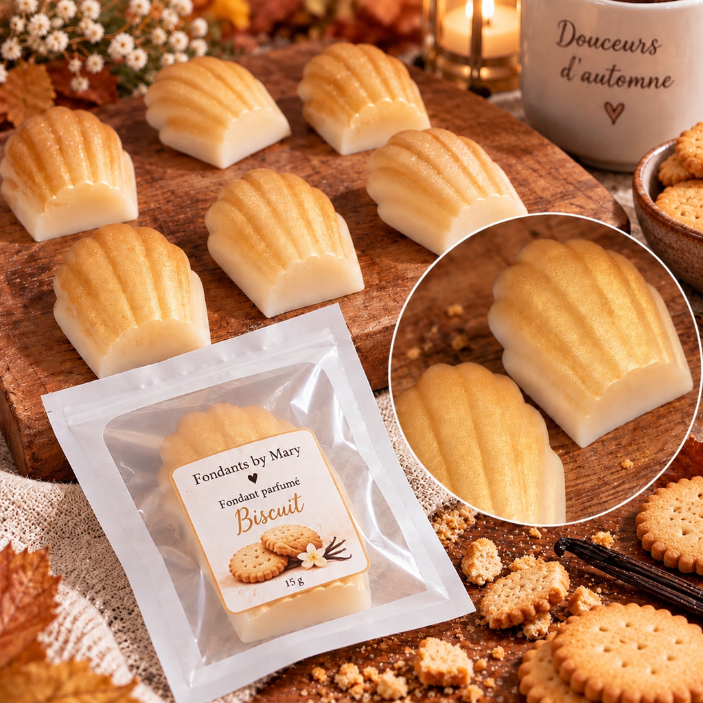 Madeleine parfumée – Biscuit