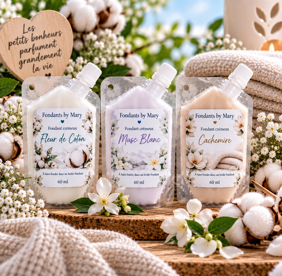 Fondant Crémeux en Gourde – Fragrances douces