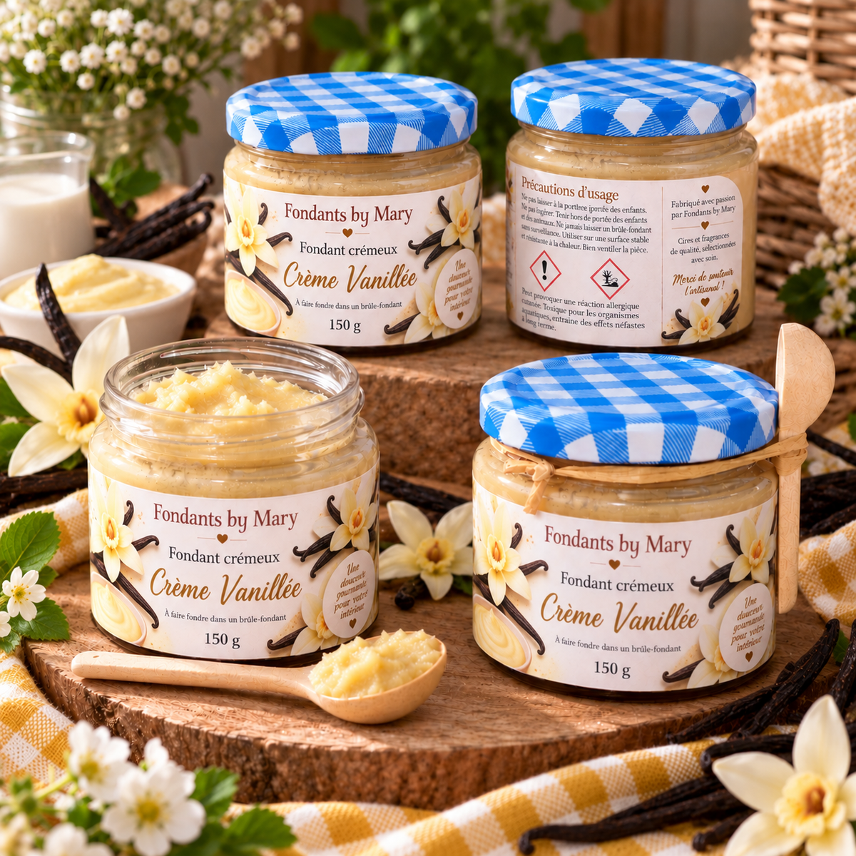 Fondant Crémeux Gourmand – Crème Vanillée