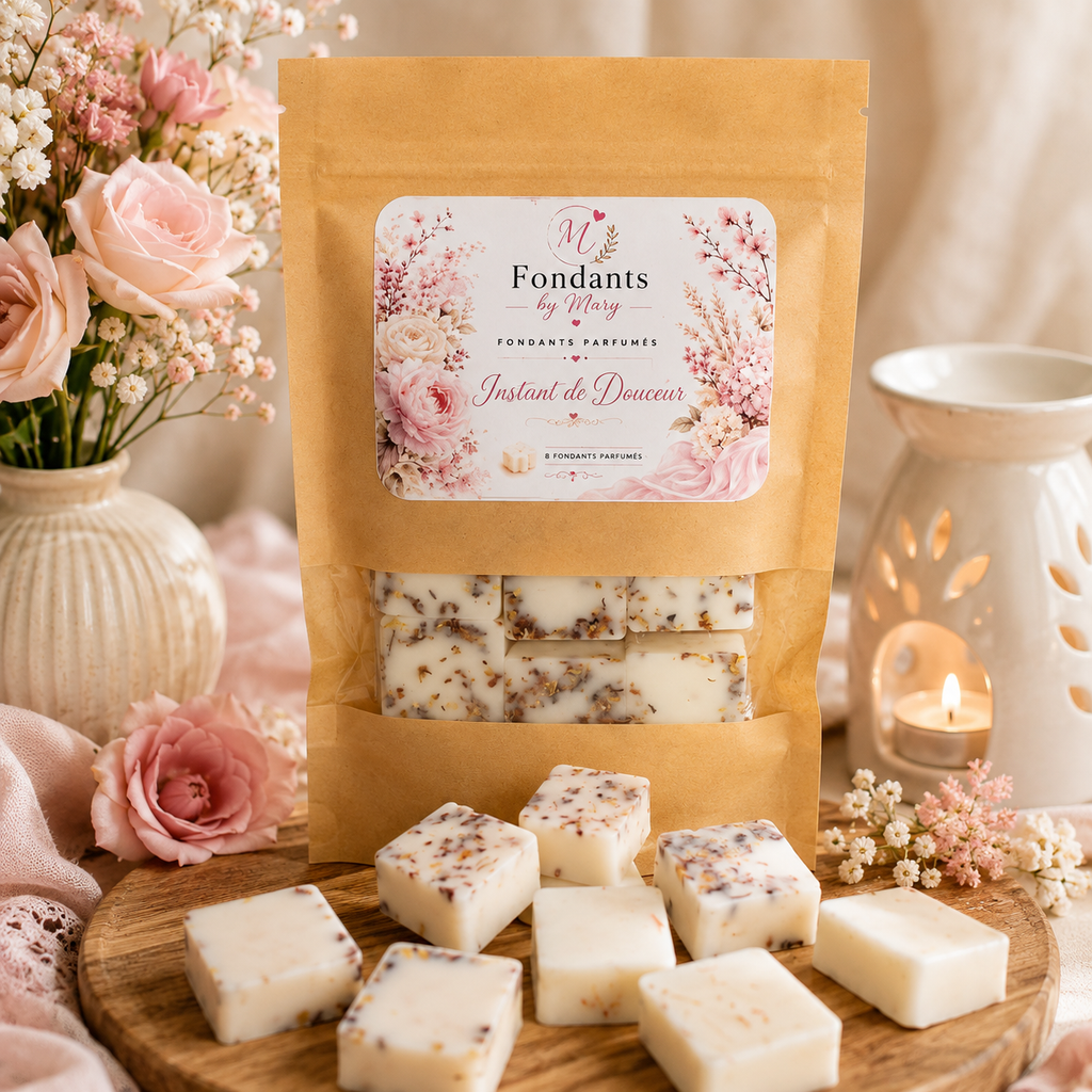 Huit fondants parfumés
Personnalisez votre ambiance parmi nos 10 nouvelles fragrances.